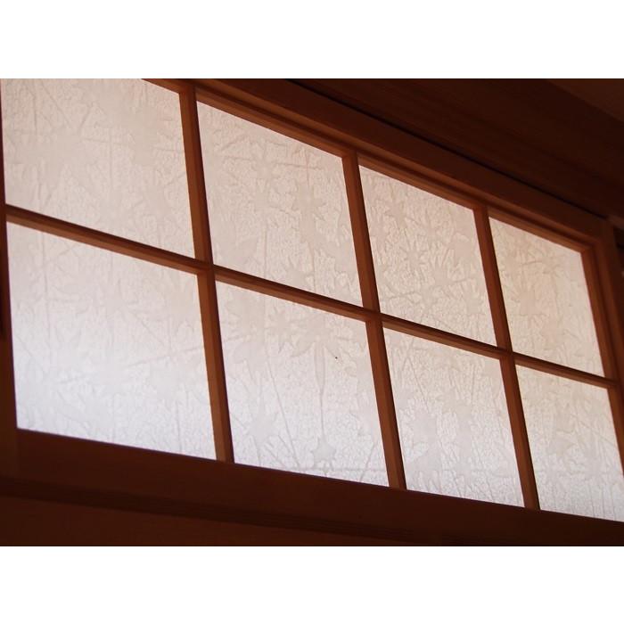 【透かし紅葉柄】美工紙　60cm×94cm（手漉き/和紙/和風/和柄/張り替え) |  | 01