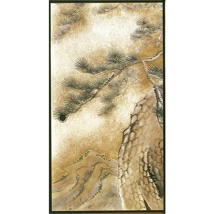 超高級ふすま紙 老松に孔雀 ４枚組 バラ売り可 襖紙 襖絵 襖 ふすま 最高級 金銀 張替 929 0059 しつらい 通販 Yahoo ショッピング