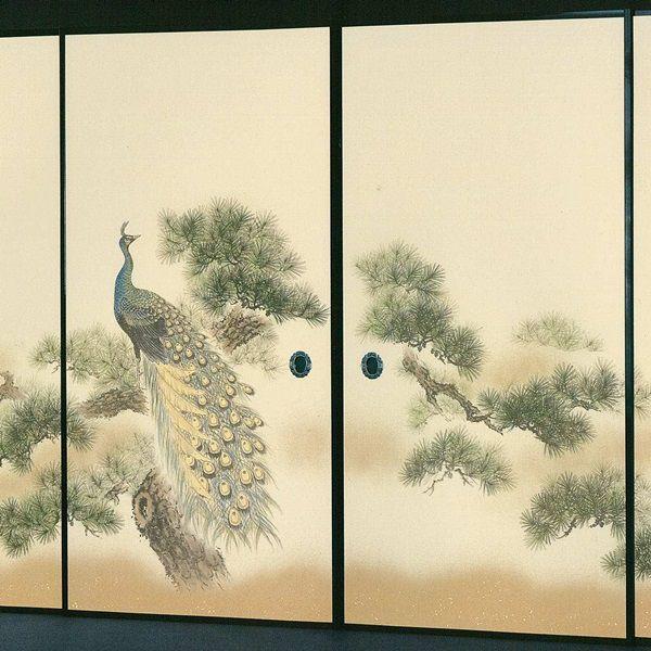 特売中! 彫刻欄間 松に鷹 6尺×1尺×0.35寸 460 彫刻欄間 | アウトレット