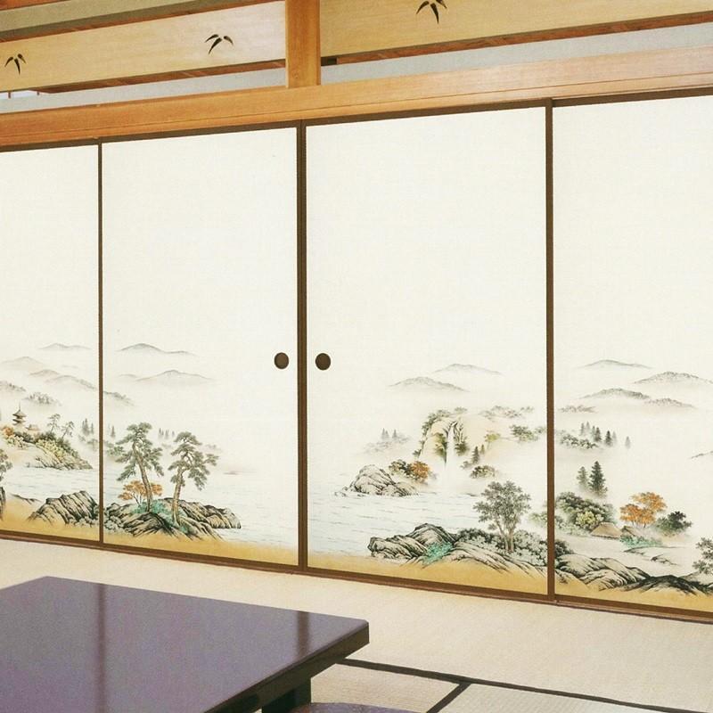 高級 ふすま紙 あかつき ｎｏ ６５９ ４枚組 襖 襖紙 ふすま 糸入り 織物 押入れ 張替 929 0659 しつらい 通販 Yahoo ショッピング