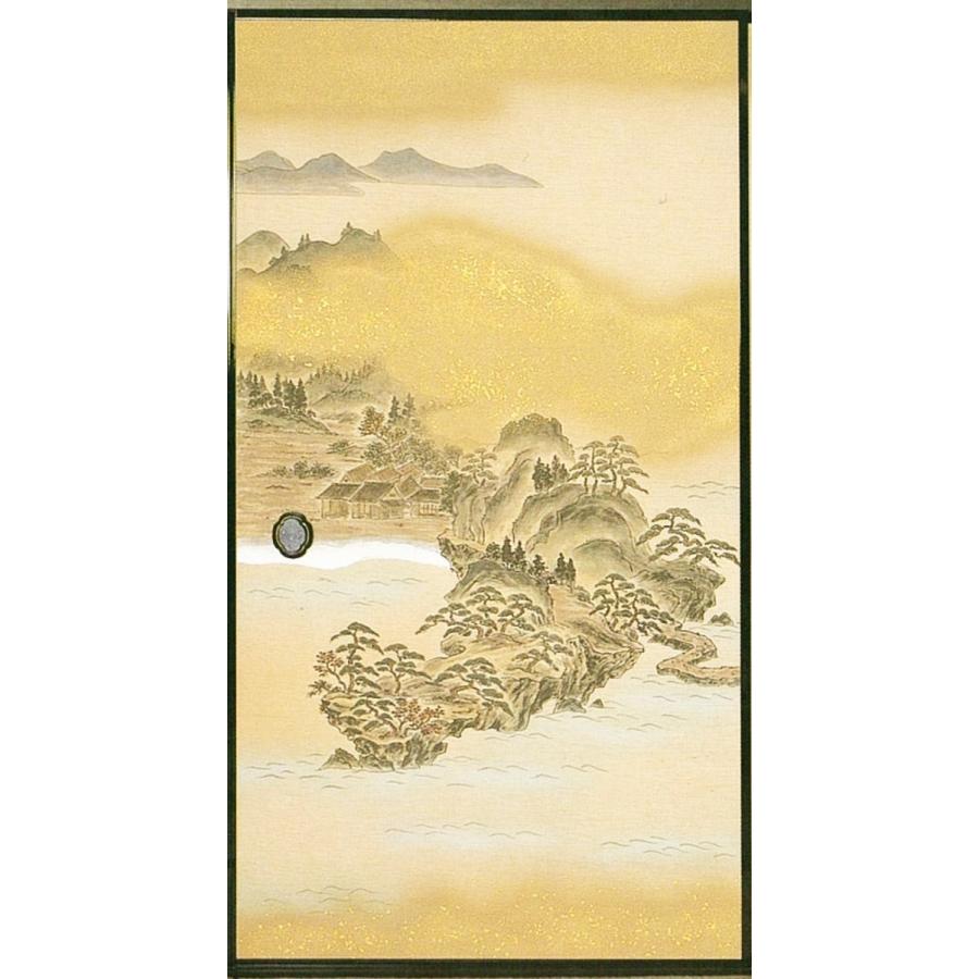 高級織物襖紙 松島趣情（まつしましゅじょう） 4枚組 （襖絵/ふすま