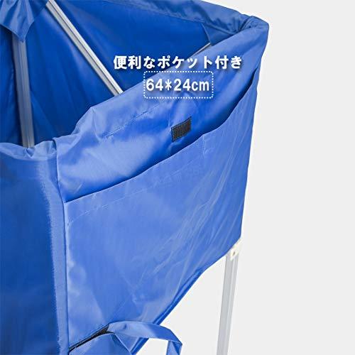 Welion ボールカゴ 自動展開 軽量アルミ 折り畳み サッカー・バスケ・バレーボール収納 ボール