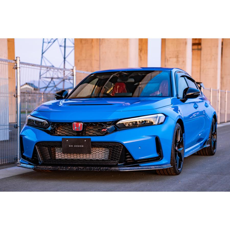 SIXDESIGN FL5 CIVIC typeR インフュージョンカーボンフロントリップ