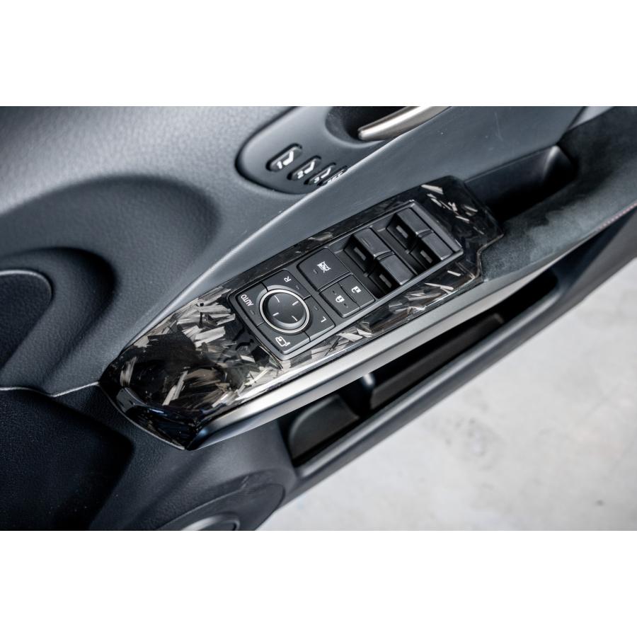 SIXDESIGN LEXUS IS カーボンドアスイッチパネル(純正交換タイプ