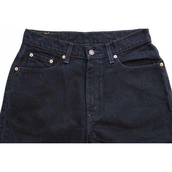 Levi's 90s メキシコ製 Levi'sリーバイス 512 ブラック デニム Levi's 90s メキシコ製 Levi'sリーバイス 512 ブラック デニム