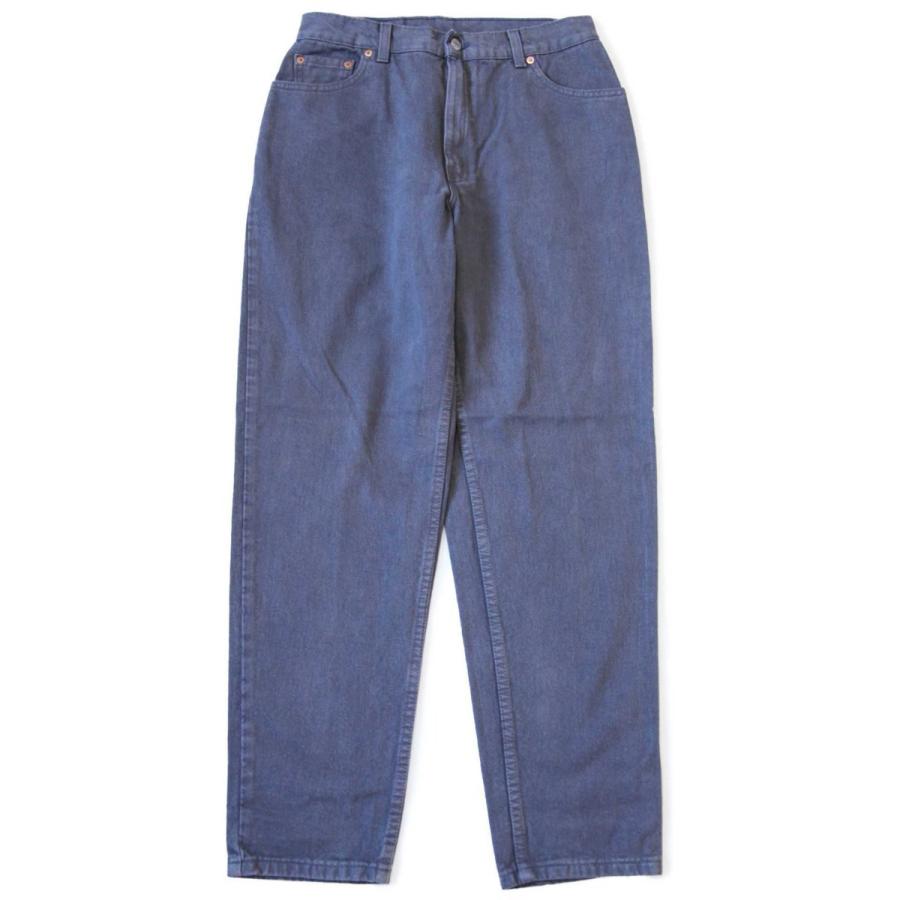 パンツ 90s Levi's 550 color denim pants 90s USA製 Levi'sリーバイス 550 先染め カラーデニムパンツ