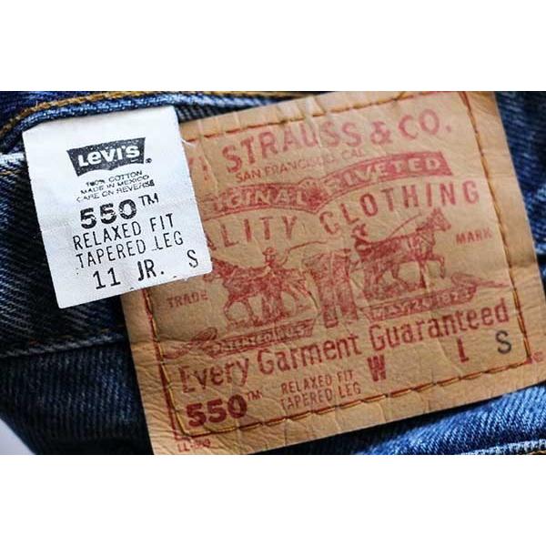 Levi's（リーバイス） 00s メキシコ製 550 デニムパンツ 11 JR.S☆90