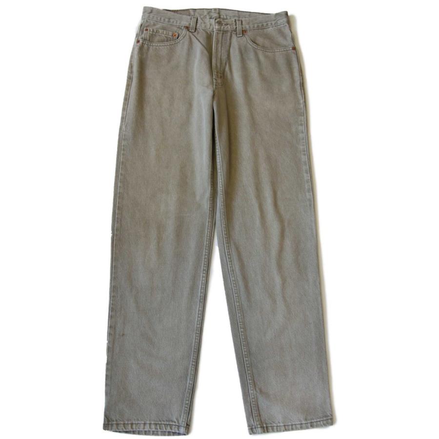 Levi's（リーバイス） ☆90s USA製 550 カラーデニムパンツ グリーン