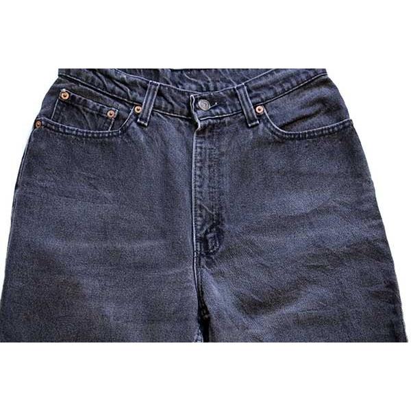 Levi's（リーバイス） ☆90s USA製 512 ブラック デニムパンツ 11 MED