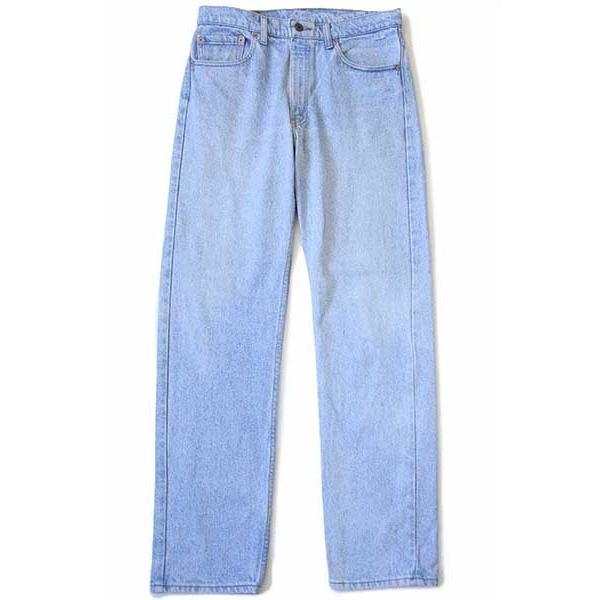 Levi's（リーバイス） ☆90s USA製 505 デニムパンツ アイスブルー w34