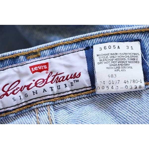 90s USA Levi's SIGNATURE 540 Wide denim NWT VTG 90s USA LEVI