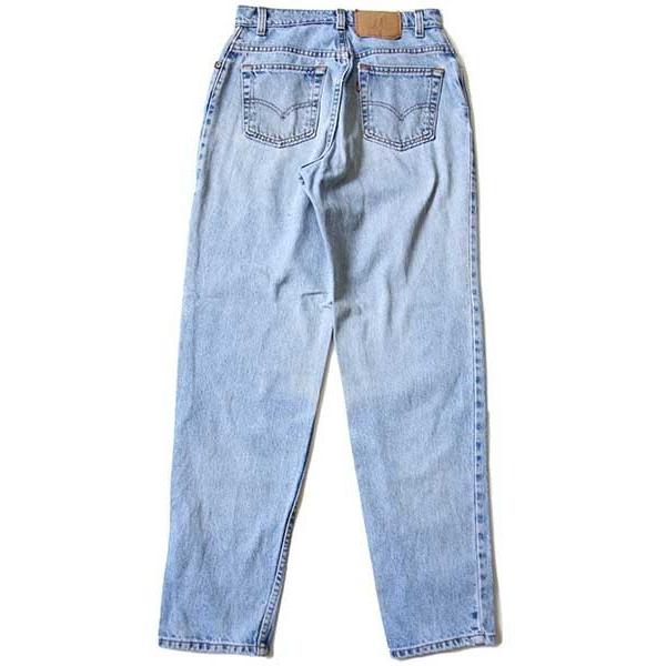 ★90s USA製 Levi'sリーバイス 551 デニムパンツ 8 MED★62 オールド ビンテージ ジーンズ テーパード ルーズ ワイド バギー｜sixpacjoe｜03