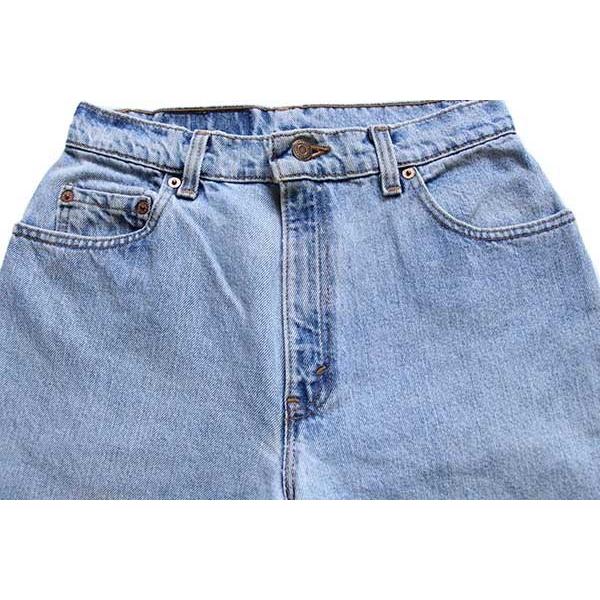 ★90s USA製 Levi'sリーバイス 551 デニムパンツ 8 MED★62 オールド ビンテージ ジーンズ テーパード ルーズ ワイド バギー｜sixpacjoe｜04