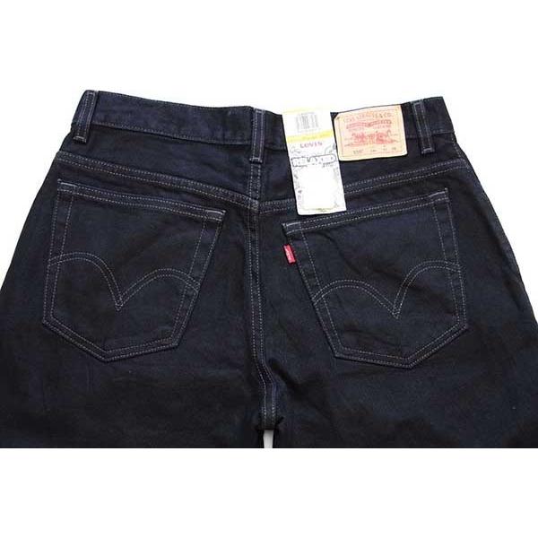 W33 L28】メキシコ製 levi's ブラックデニム リーバイス 550 90s