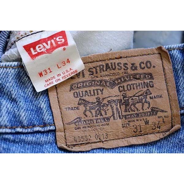 Levi's（リーバイス） 80s USA製 40552 サスペンダーボタン デニム