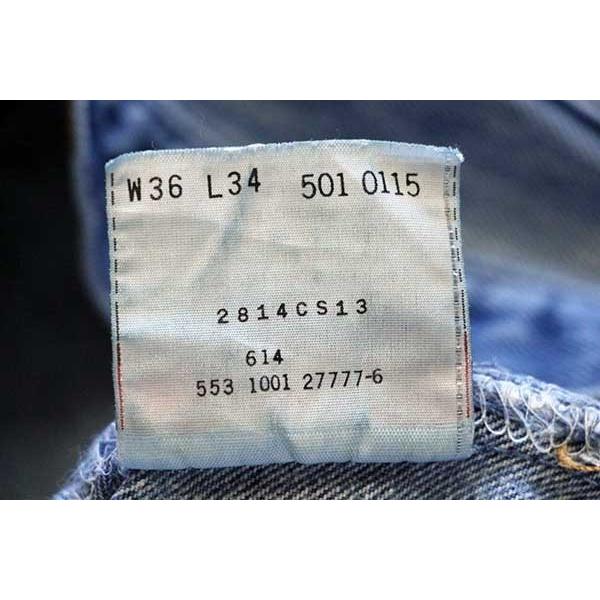 Levi's（リーバイス） ☆00s USA製 501 デニムパンツ ペンキ飛び w36