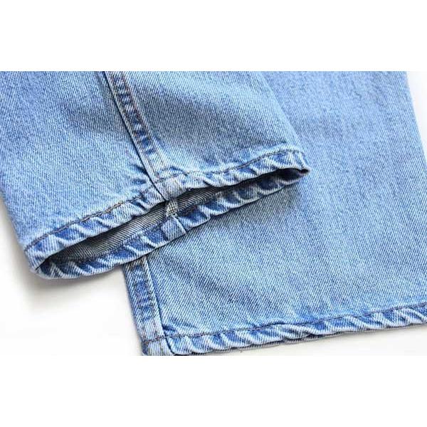 国内正規品 00s Usa製 アイスブルー バギー ワイド ルーズ テーパード ジーンズ オールド L32 167 W34 デニムパンツ 550 Levi Sリーバイス ジーンズ デニム Www Qts Edu Vn