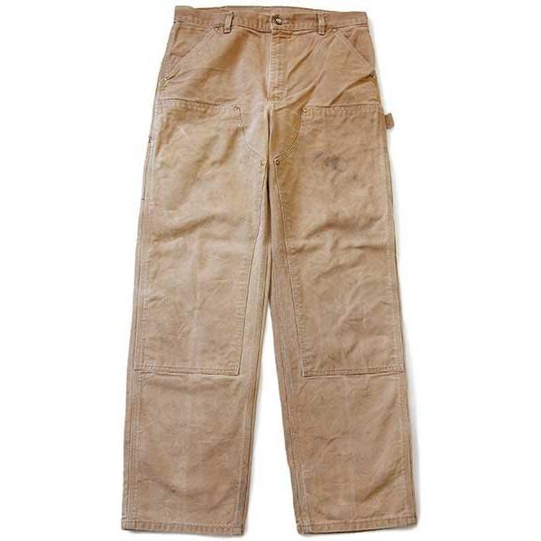 Carhartt ☆80s USA製 carharttカーハート ダック地 ダブルニー Carhartt ☆80s USA製 carharttカーハート ダック地 ダブルニー