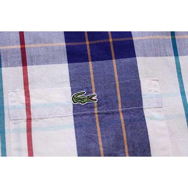 LACOSTE（ラコステ） 80s フランス製 CHEMISE LACOSTEラコステ LOISIRS