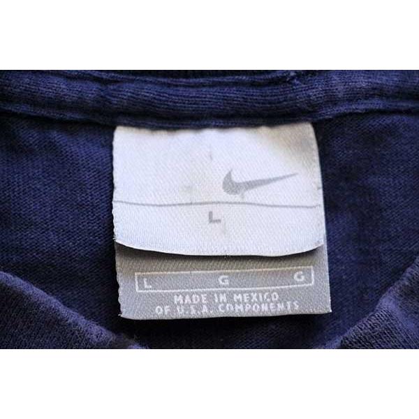 NIKE（ナイキ） 00s メキシコ製 ワンポイント モックネック コットン 