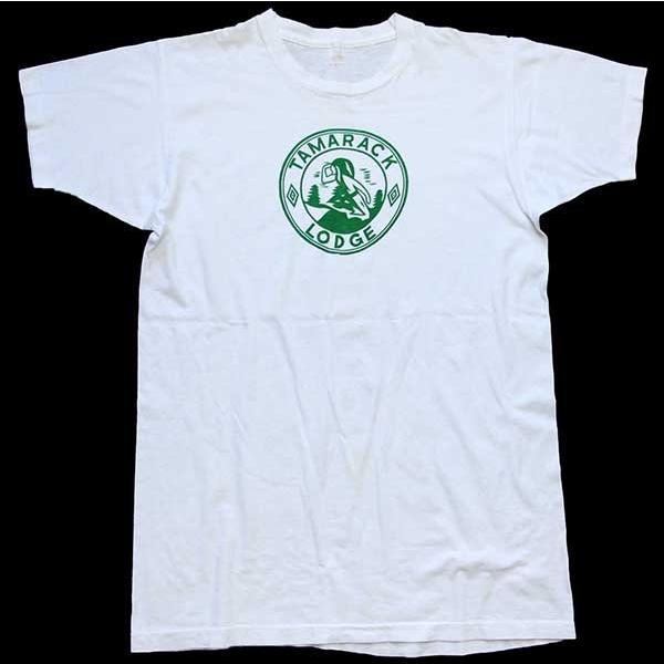 FRUIT OF THE LOOM ☆70s USA製 BSA ボーイスカウト TAMARACK LODGE 
