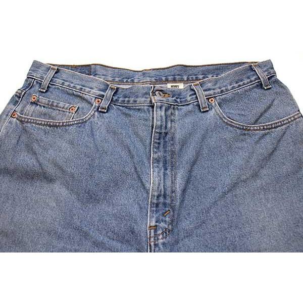90s カナダ製 Levi'sリーバイス 550 デニムパンツ w40 L32★SDP1433 オールド ジーンズ テーパード バギー ワイド ルーズ ビッグサイズ Levi's（リーバイス） 90s カナダ製 550 デニムパンツ W40 L32
