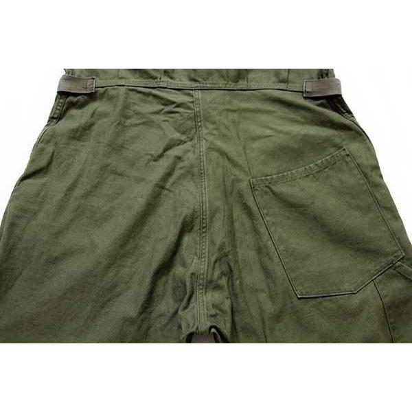 ☆90s 米軍 U.S.ARMY コットンサテン カバーオール オールインワン