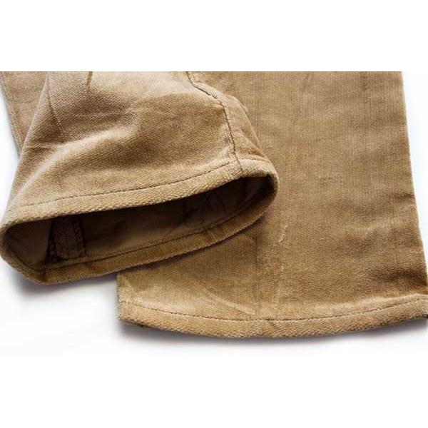 希少◎西ドイツ製 70s ヴィンテージ古着 ベロアフレアパンツ ブラウン 2022-1305-667.jpg