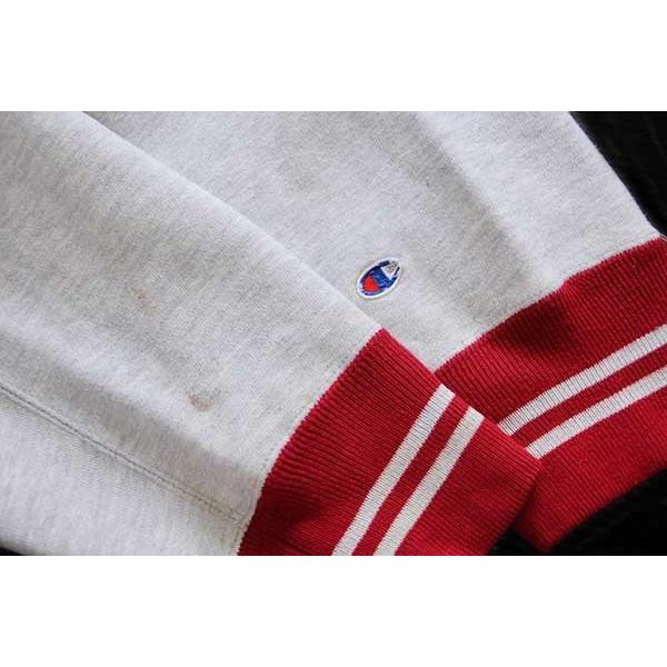 Champion（チャンピオン） 90s USA製 スクリプト ビッグロゴ刺繍