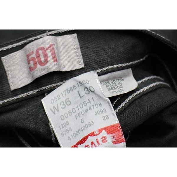 Levi's ☆00s メキシコ製 Levi'sリーバイス 501 ブラック デニム Levi's ☆00s メキシコ製 Levi'sリーバイス 501 ブラック デニム