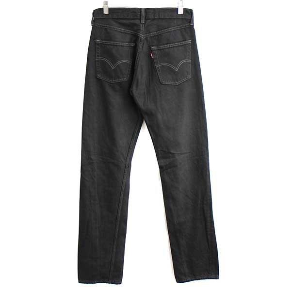 Levi's（リーバイス） 90s スペイン製 501 ダメージ ブラック デニム