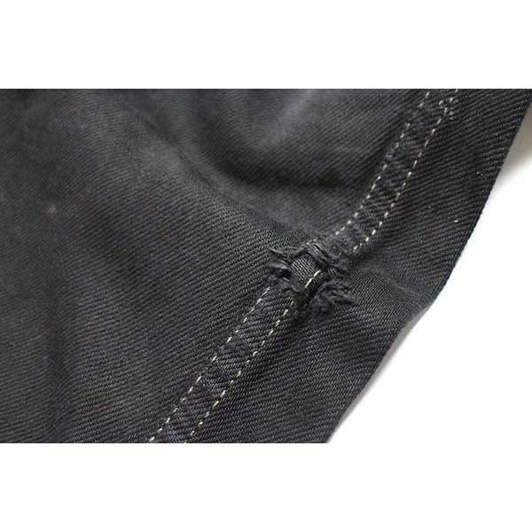 Levi's（リーバイス） 90s スペイン製 501 ダメージ ブラック デニム