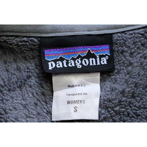 ★00s USA製 patagoniaパタゴニア R4 POLARTEC フリースジャケット ブラック W-S★オールド レギュレーター ロゴ
