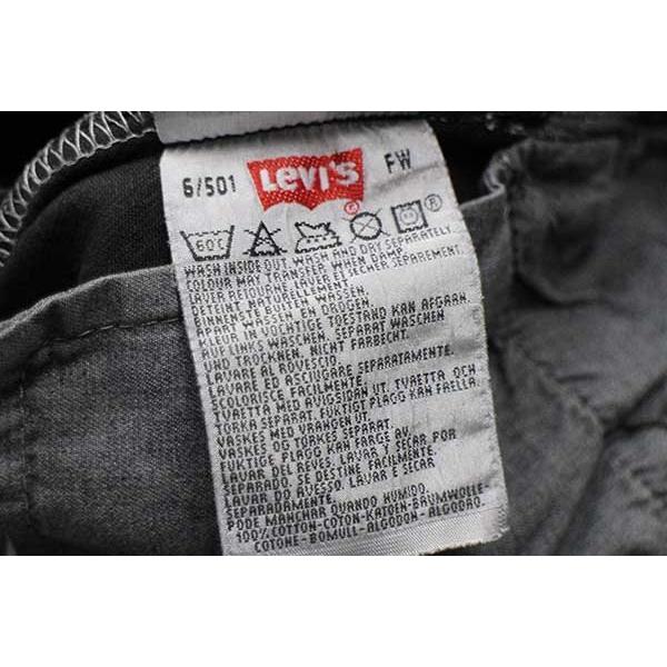Levi's 00s ポーランド製 Levi'sリーバイス 501 ブラック デニム Levi's 00s ポーランド製 Levi'sリーバイス 501 ブラック デニム