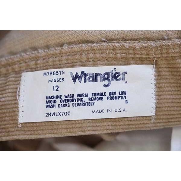 Wrangler 80s USA製 Wranglerラングラー コーデュロイパンツ Wrangler 80s USA製 Wranglerラングラー コーデュロイパンツ