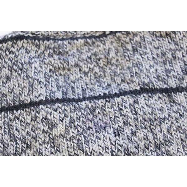 90s Levi'sリーバイス ボーダー Vネック ウール×アクリルニット セーター ミックス L★ユーロ イタリア オールド ビンテージ ライン Levi's（リーバイス） 90s Levi'sリーバイス ボーダー Vネック ウール