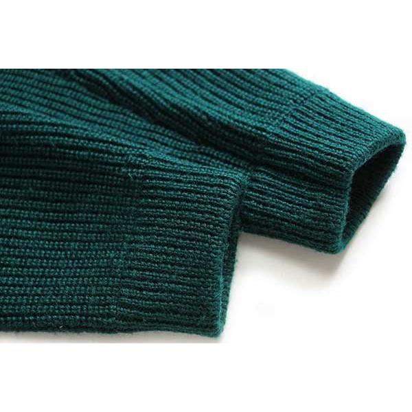 patagonia 80s patagoniaパタゴニア デカタグ 無地 ローゲージ ウール  