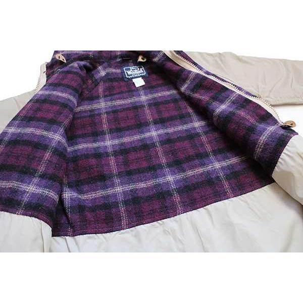 ウールリッチ　80s　USA製　コート　タータンチェック　ヴィンテージ　Y2K 80s USA製 Woolrichウールリッチ タータンチェック ウールライナー