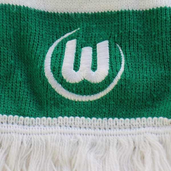 VfL WOL FSBURG サッカースカーフ マフラー adidas アディカラー