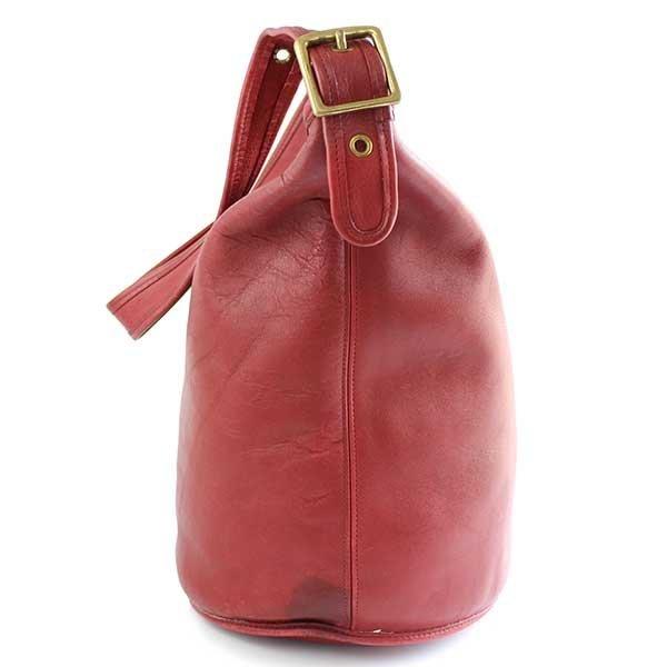 COACH USA製 オールド コーチ バケツ型 レザー ショルダーバッグ COACH USA製 オールド コーチ バケツ型 レザー ショルダーバッグ