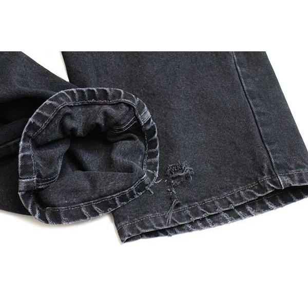 Levi's 90s USA製 Levi'sリーバイス 570 ブラック デニムパンツ Levi's 90s USA製 Levi'sリーバイス 570 ブラック デニムパンツ