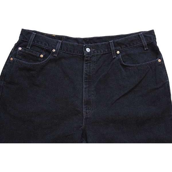 Levi's 00s USA製 Levi'sリーバイス 550 ブラック デニムパンツ Levi's 00s USA製 Levi'sリーバイス 550 ブラック デニムパンツ