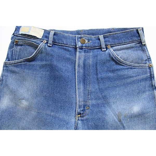 Lee（リー） 80s USA製 204 ストレッチ フレア デニムパンツ ペンキ