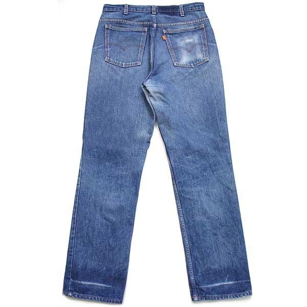 【70-80s】ビンテージ リーバイス519 デニム W33 Levi's（リーバイス） 80s Levi'sリーバイス 519 デニムパンツ ヒゲ