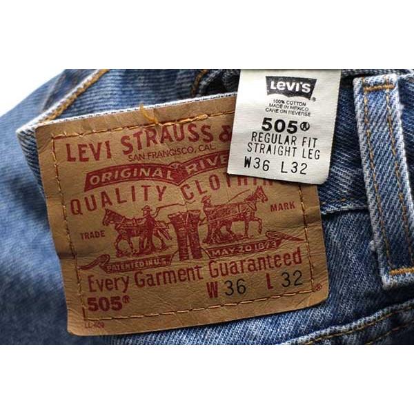 Levi's（リーバイス） 00s メキシコ製 505 デニムパンツ W36 L32