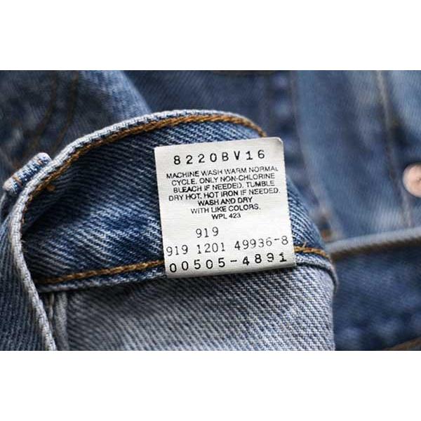Levi's（リーバイス） 00s メキシコ製 505 デニムパンツ W36 L32