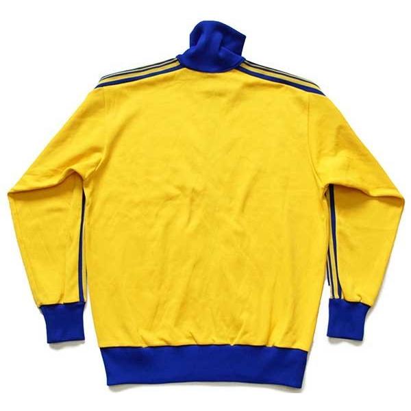 70s Helanca ハイネック ツートン 切り替え トラックジャケット&パンツ 