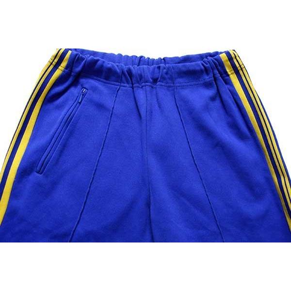 70s Helanca ハイネック ツートン 切り替え トラックジャケット&パンツ