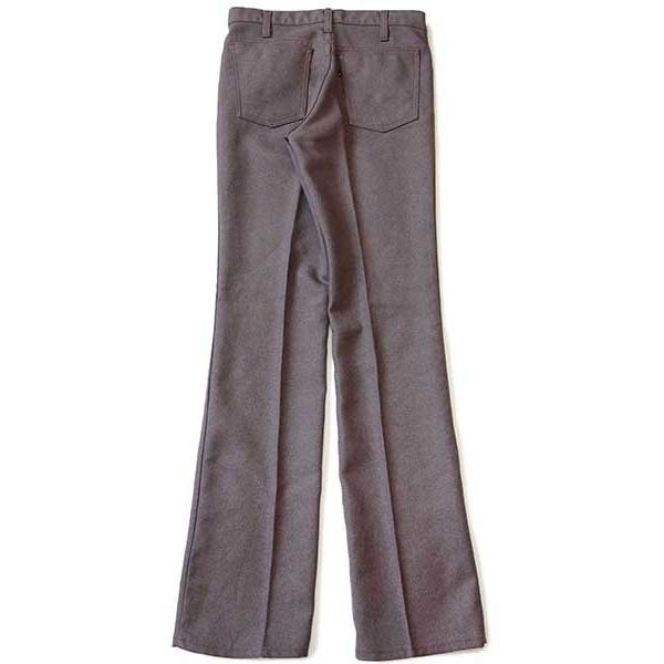 Levi's（リーバイス） 80s USA製 517 ポリエステルパンツ ココア w30