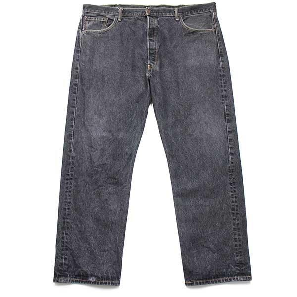 Levi's（リーバイス） メキシコ製 501 先染め ブラック デニムパンツ